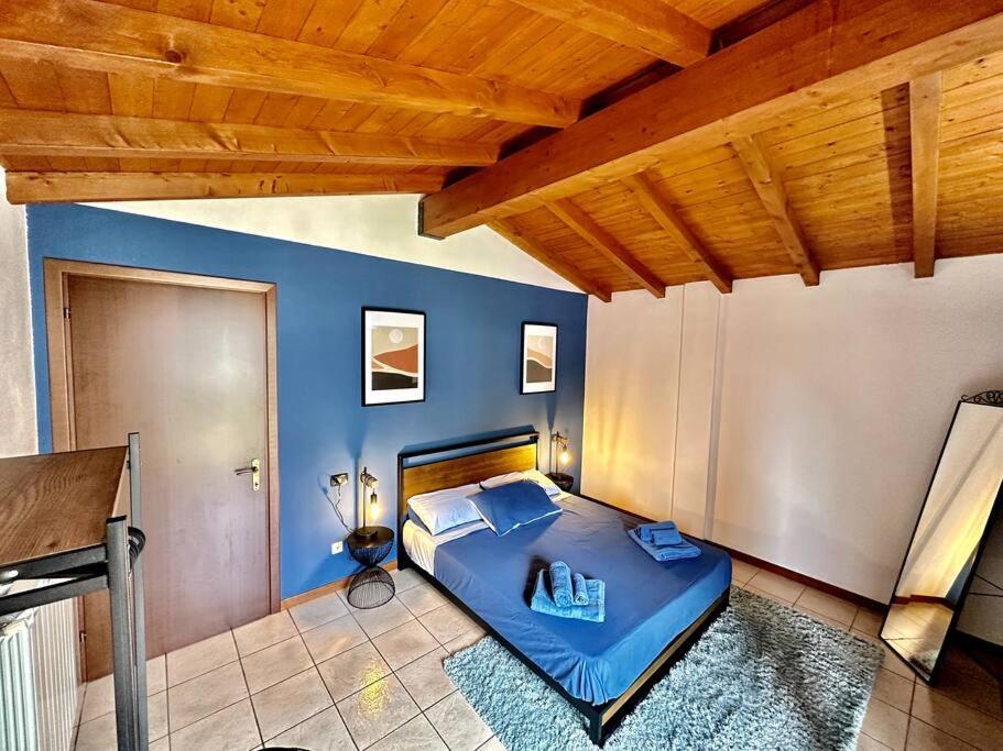 3Br Villetta Con Panoramica Sul Lago Nesso Exteriör bild