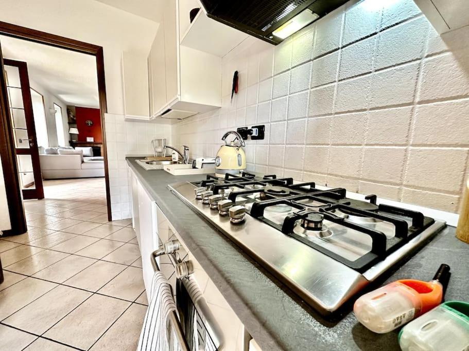 3Br Villetta Con Panoramica Sul Lago Nesso Exteriör bild