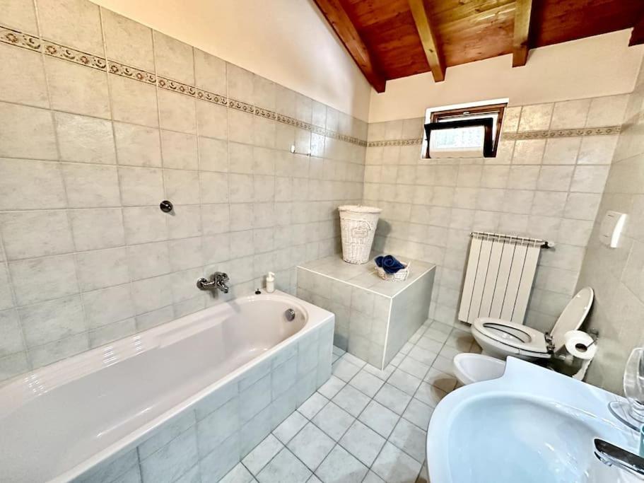 3Br Villetta Con Panoramica Sul Lago Nesso Exteriör bild