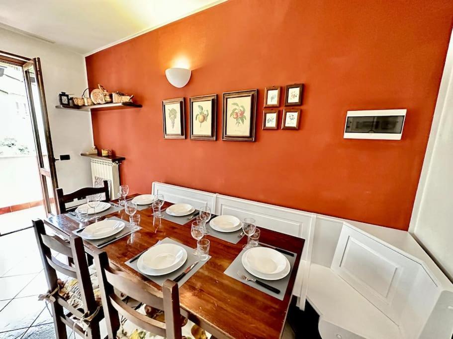 3Br Villetta Con Panoramica Sul Lago Nesso Exteriör bild