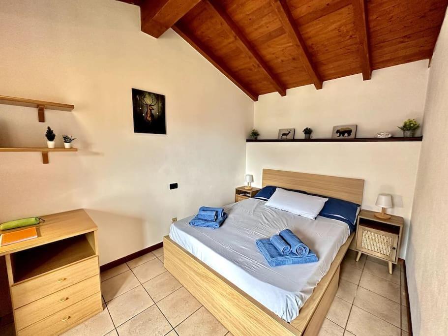 3Br Villetta Con Panoramica Sul Lago Nesso Exteriör bild